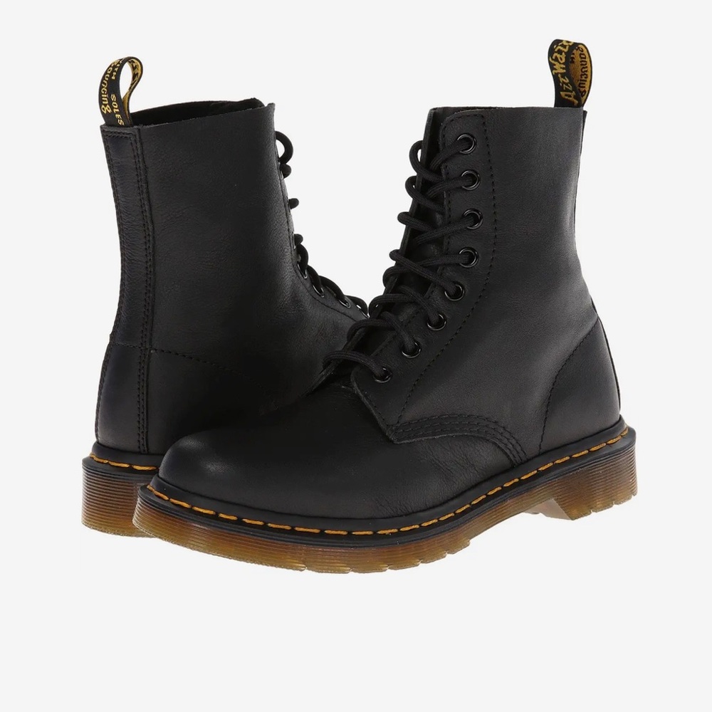 Doc Martens 1940 Pascal Virgina Black Boots - US size 7, UK 38